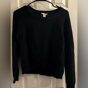 Forever 21 Black Crew Neck Sweater size small